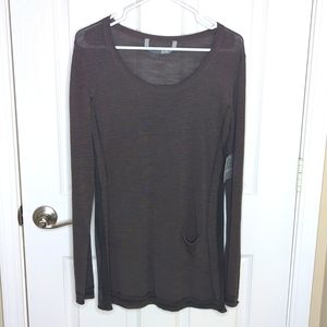 Athleta Sweater Pullover Run Long Sleeve Tunic Medium NWT